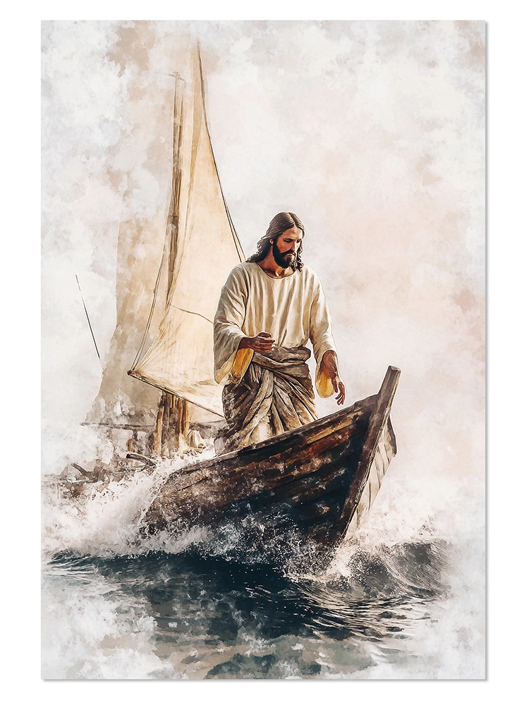 Plakat Jezus Król i Zbawiciel JKIZ0009