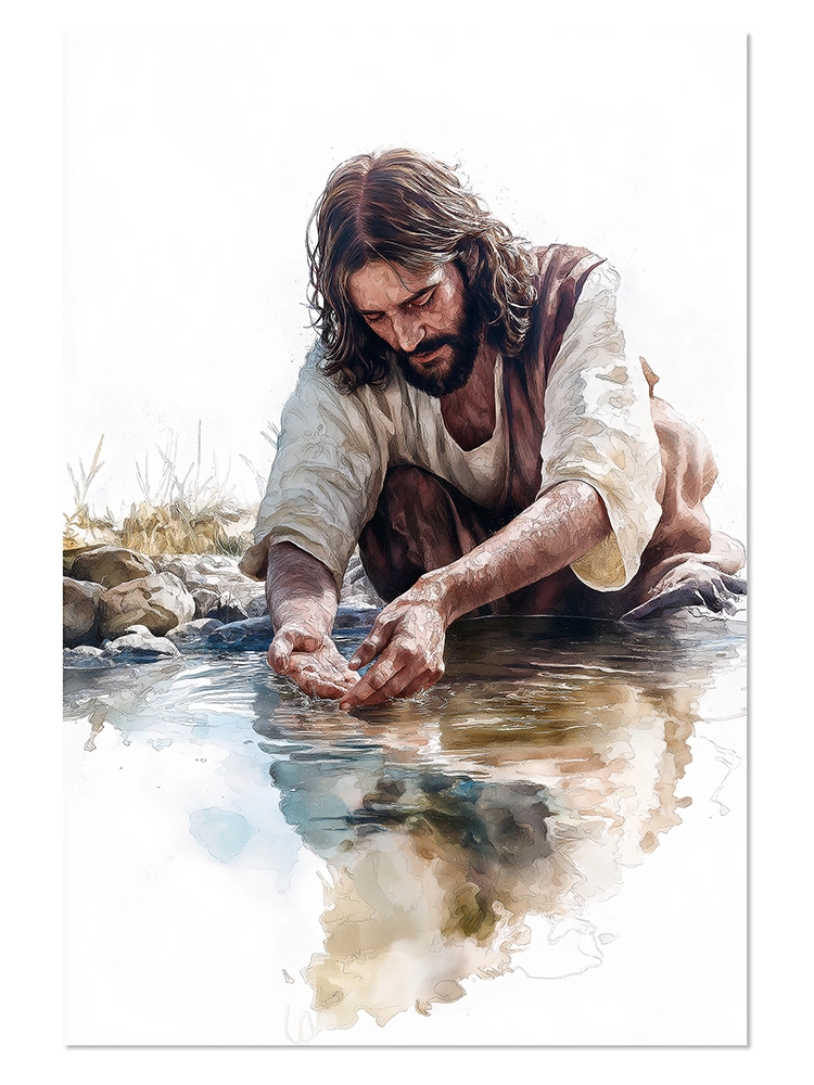 Plakat Jezus Król i Zbawiciel JKIZ0010