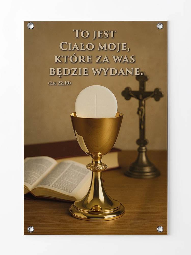 Baner na Boże Ciało dekoracja ołtarzy i procesji BBC0007