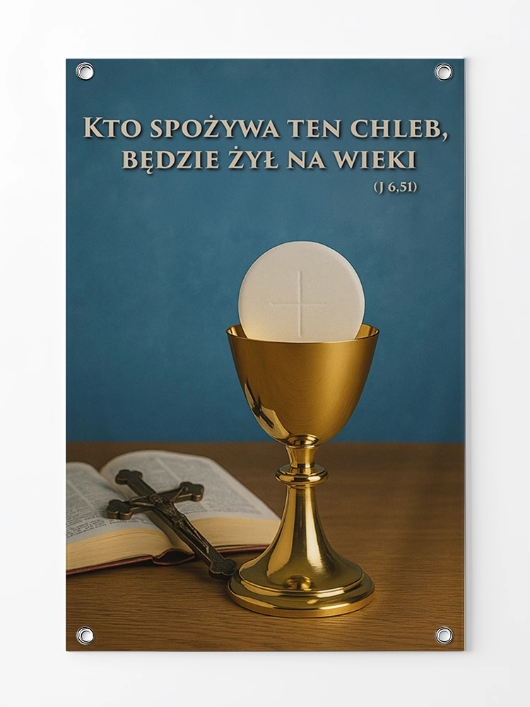 Baner na Boże Ciało dekoracja ołtarzy i procesji BBC0008