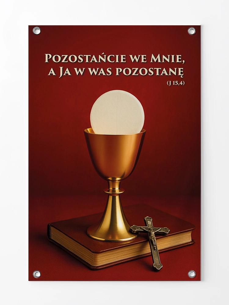 Baner na Boże Ciało dekoracja ołtarzy i procesji BBC0009