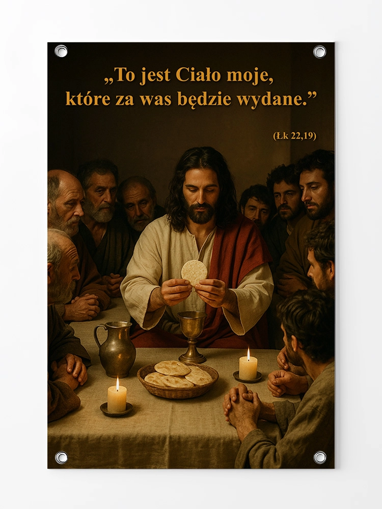 Baner na Boże Ciało dekoracja ołtarzy i procesji BBC0012