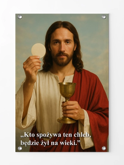 Baner na Boże Ciało dekoracja ołtarzy i procesji BBC0014