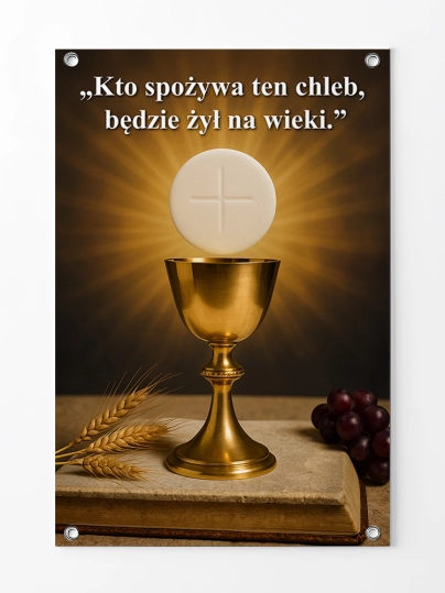 Baner na Boże Ciało dekoracja ołtarzy i procesji BBC0015