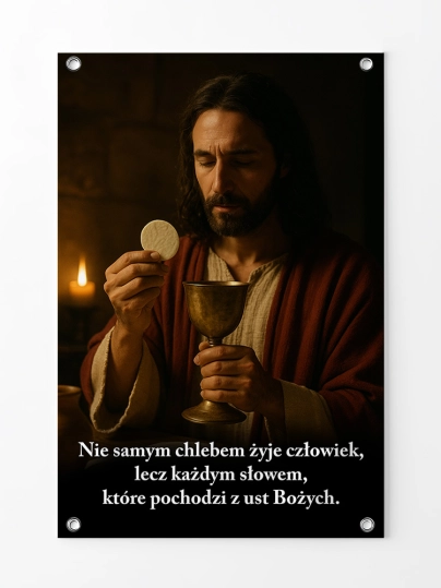 Baner na Boże Ciało dekoracja ołtarzy i procesji BBC0018
