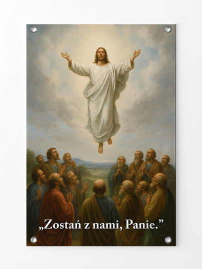 Baner na Boże Ciało dekoracja ołtarzy i procesji BBC0023