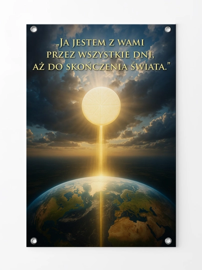 Baner na Boże Ciało dekoracja ołtarzy i procesji BBC0025