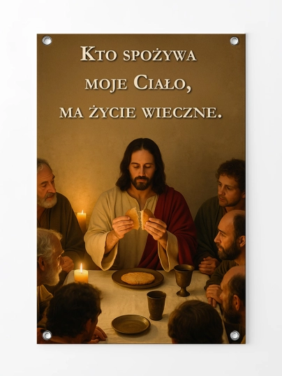 Baner na Boże Ciało dekoracja ołtarzy i procesji BBC0030