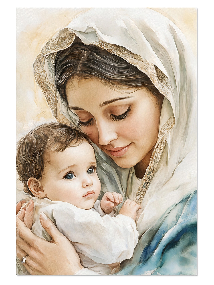 Plakat Matka Boska MBM0007