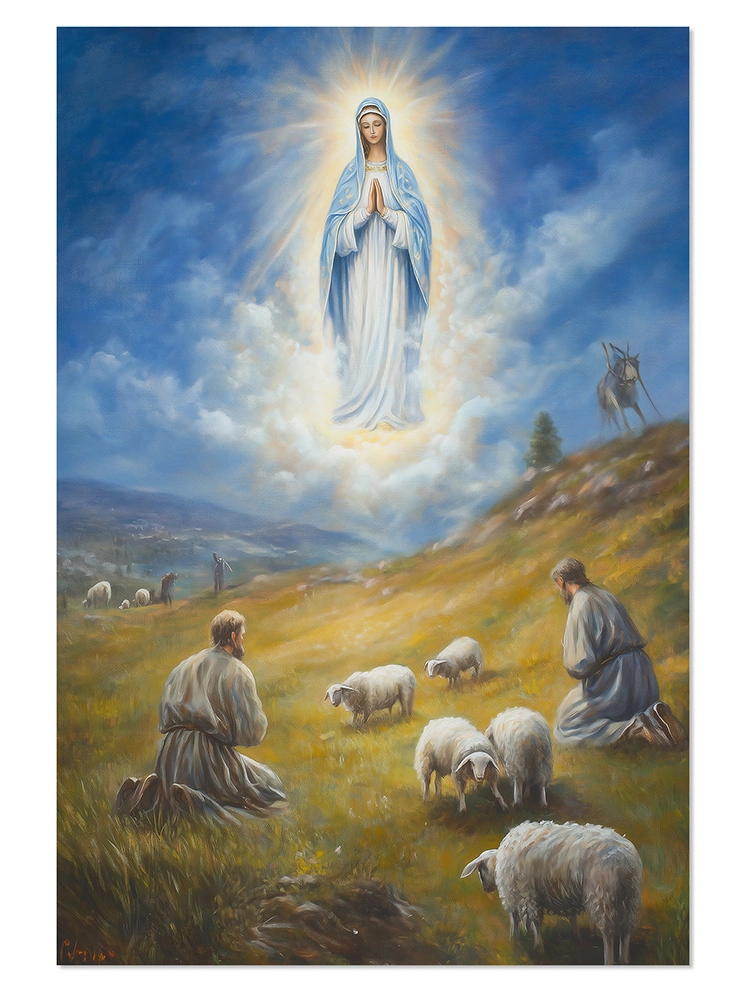 Plakat Matka Boska MBM0009