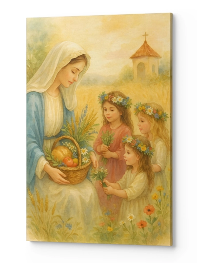 Obraz na płótnie Matka Boska Zielna MBZ0001