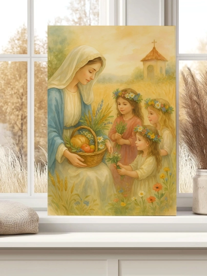 Obraz na płótnie Matka Boska Zielna MBZ0001