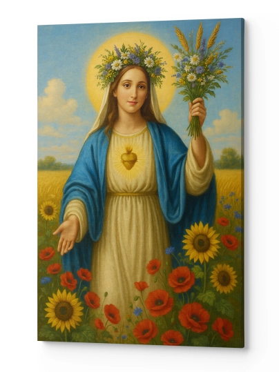 Obraz na płótnie Matka Boska Zielna MBZ0002