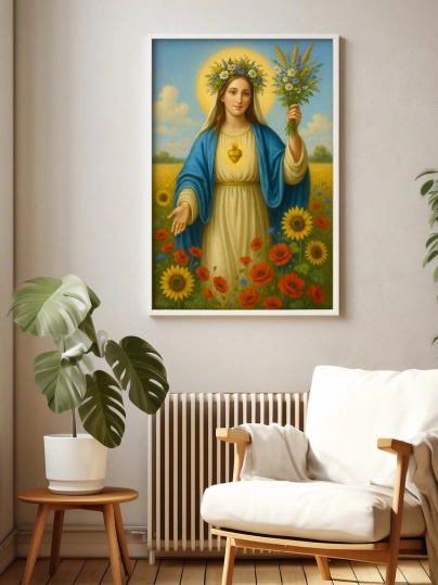 Plakat Matka Boska Zielna MBZ0002