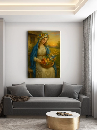 Obraz na płótnie Matka Boska Zielna MBZ0003