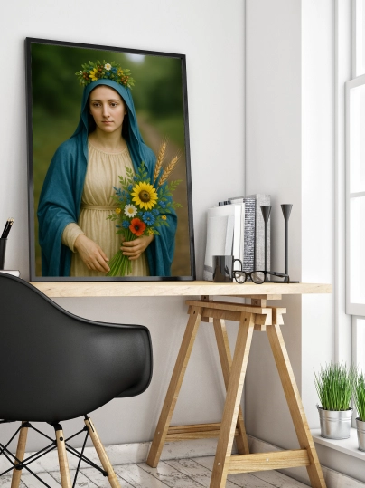 Plakat Matka Boska Zielna MBZ0004