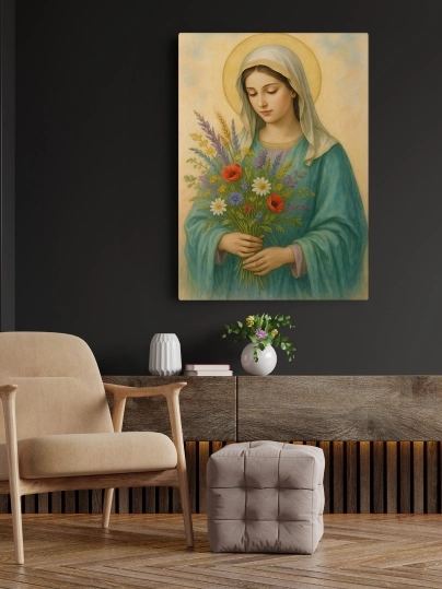 Obraz na płótnie Matka Boska Zielna MBZ0005