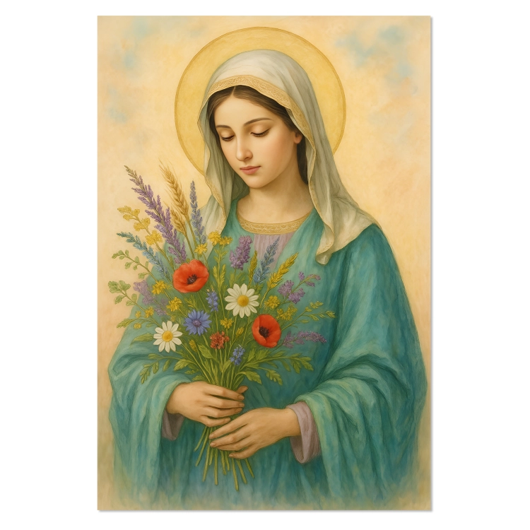 Plakat Matka Boska Zielna MBZ0005