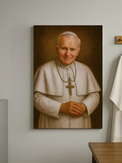 Obraz religijny PORTRET Papież Jan Paweł II 2 Karol Wojtyła - POPEJP0001