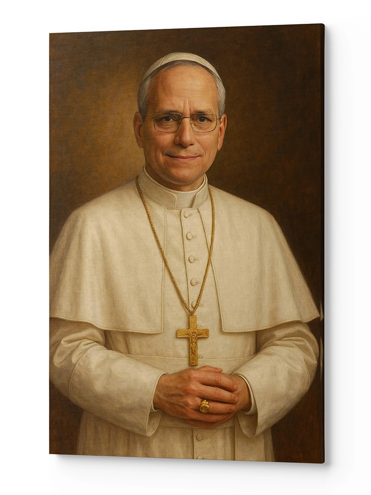 Obraz religijny PORTRET NOWY PAPIEŻ Leon XIV - POPE0004