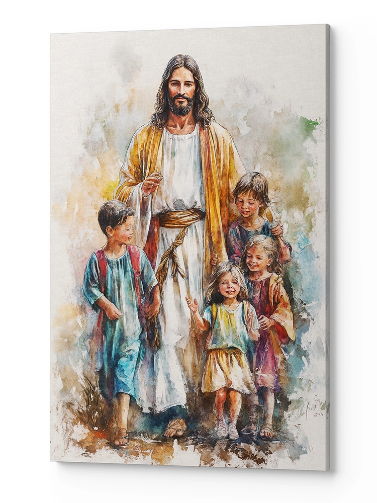 Obraz na płótnie Jezus Król i Zbawiciel JKIZ0004