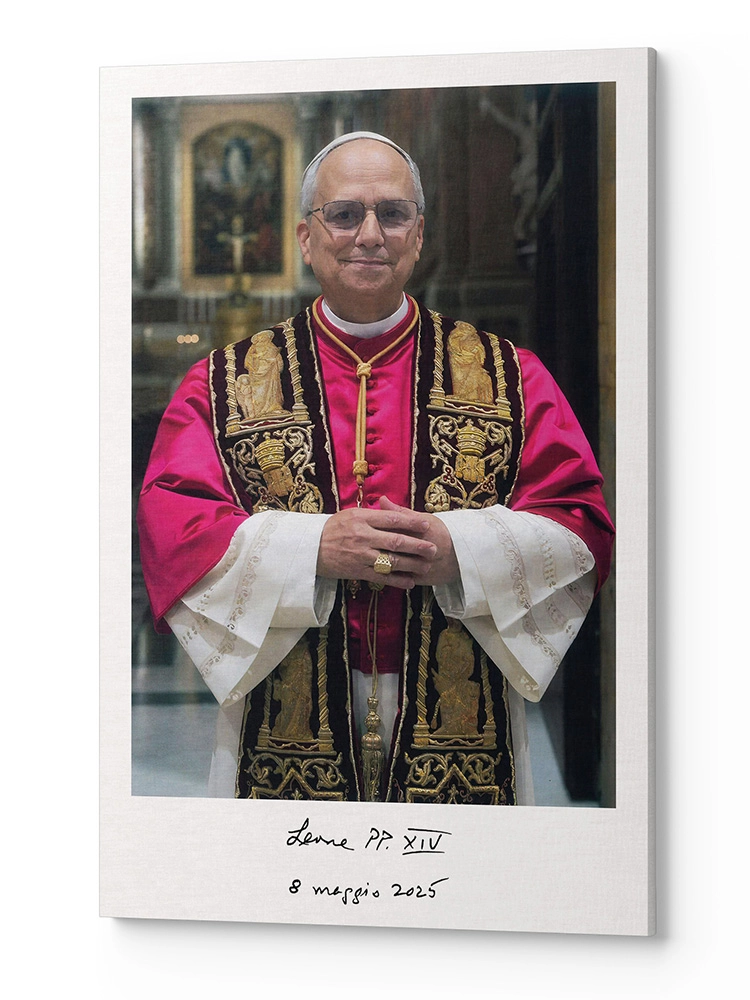 Obraz religijny PORTRET NOWY PAPIEŻ Leon XIV - POPE0005