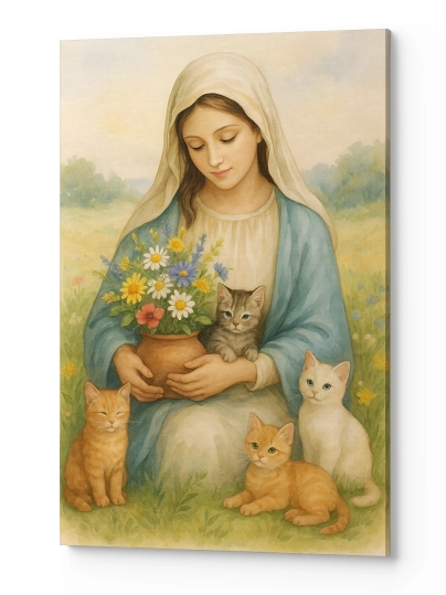 Obraz na płótnie Matka Boska Zielna MBZ0007