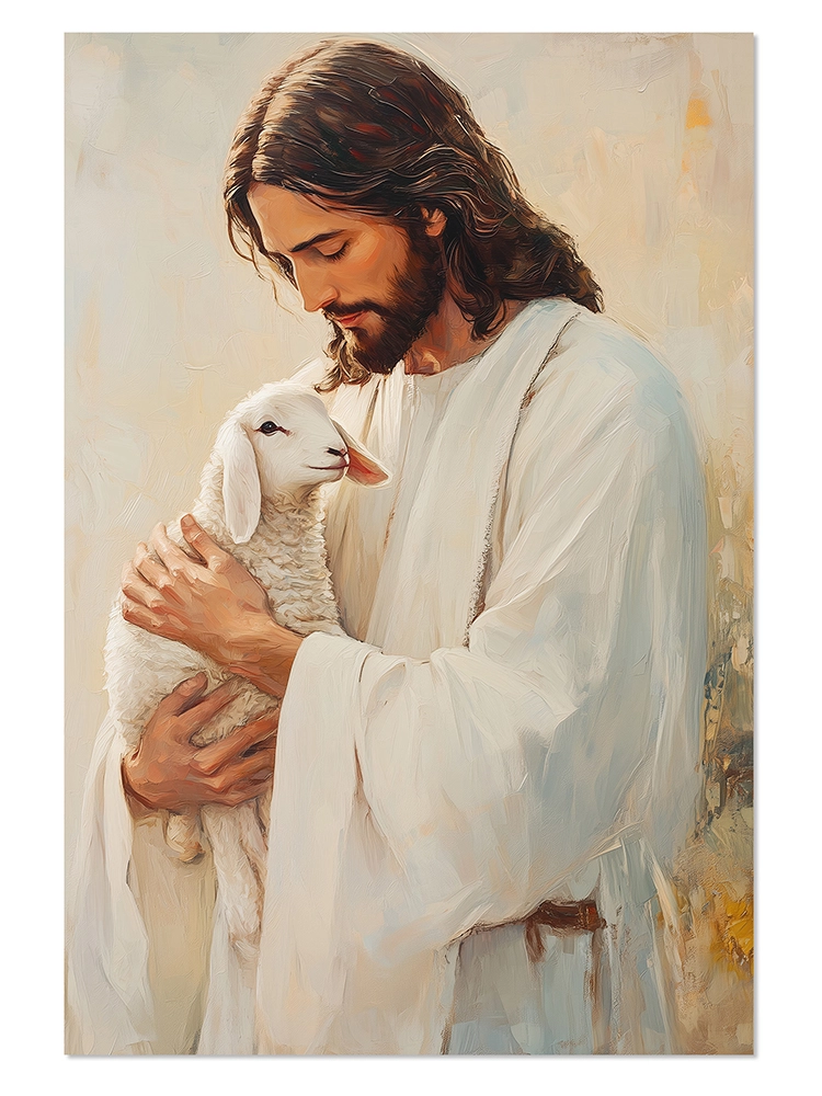 Plakat Jezus Dobry Pasterz JDP0003