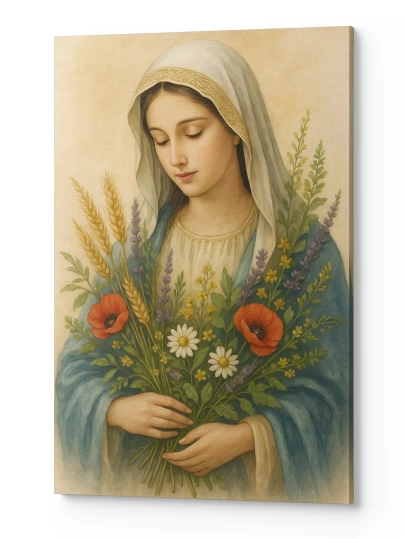 Obraz na płótnie Matka Boska Zielna MBZ0008