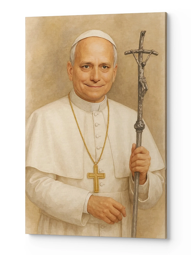 Obraz religijny PORTRET NOWY PAPIEŻ Leon XIV - POPE0003