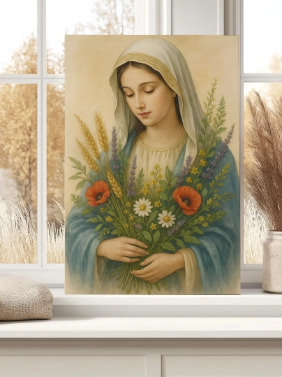 Obraz na płótnie Matka Boska Zielna MBZ0008
