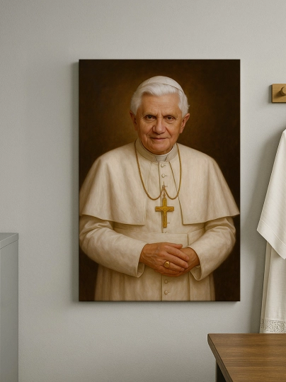 Obraz religijny PORTRET Papież Benedykt XVI 16 Joseph Ratzinger - POPEB0001