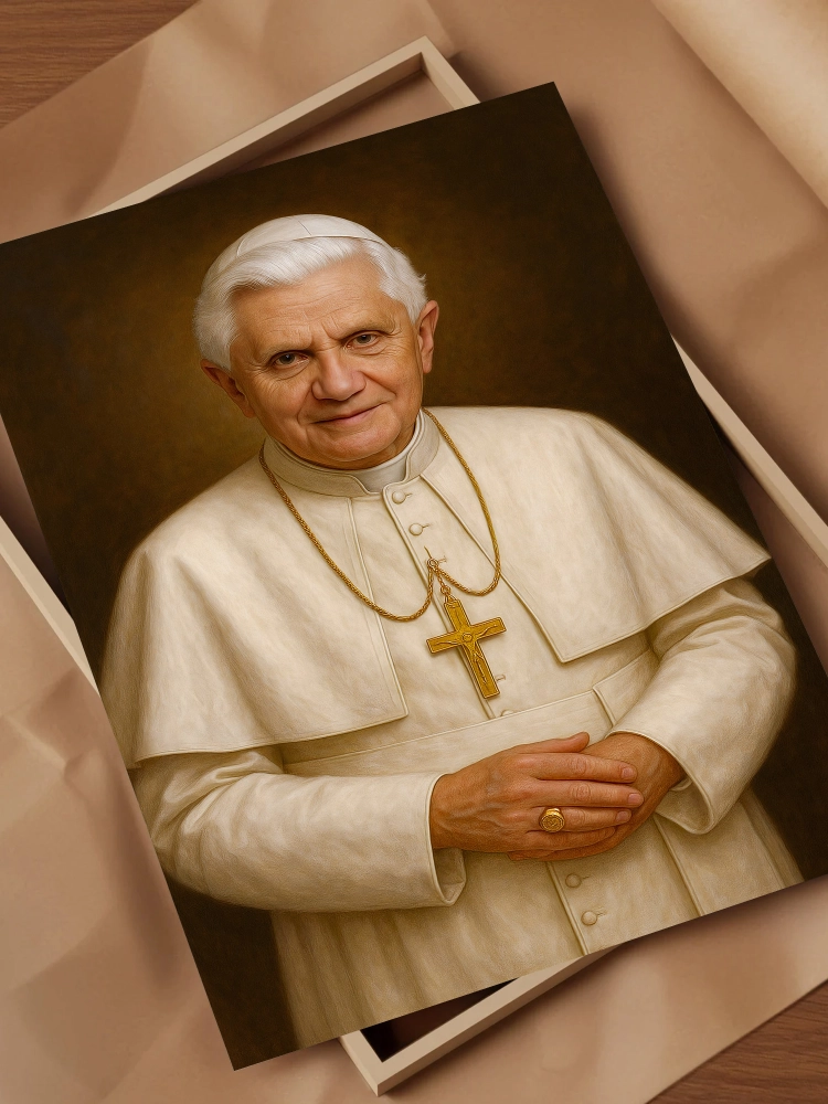 Plakat Papież PORTRET Benedykt XVI 16 Joseph Ratzinger - POPEB0001